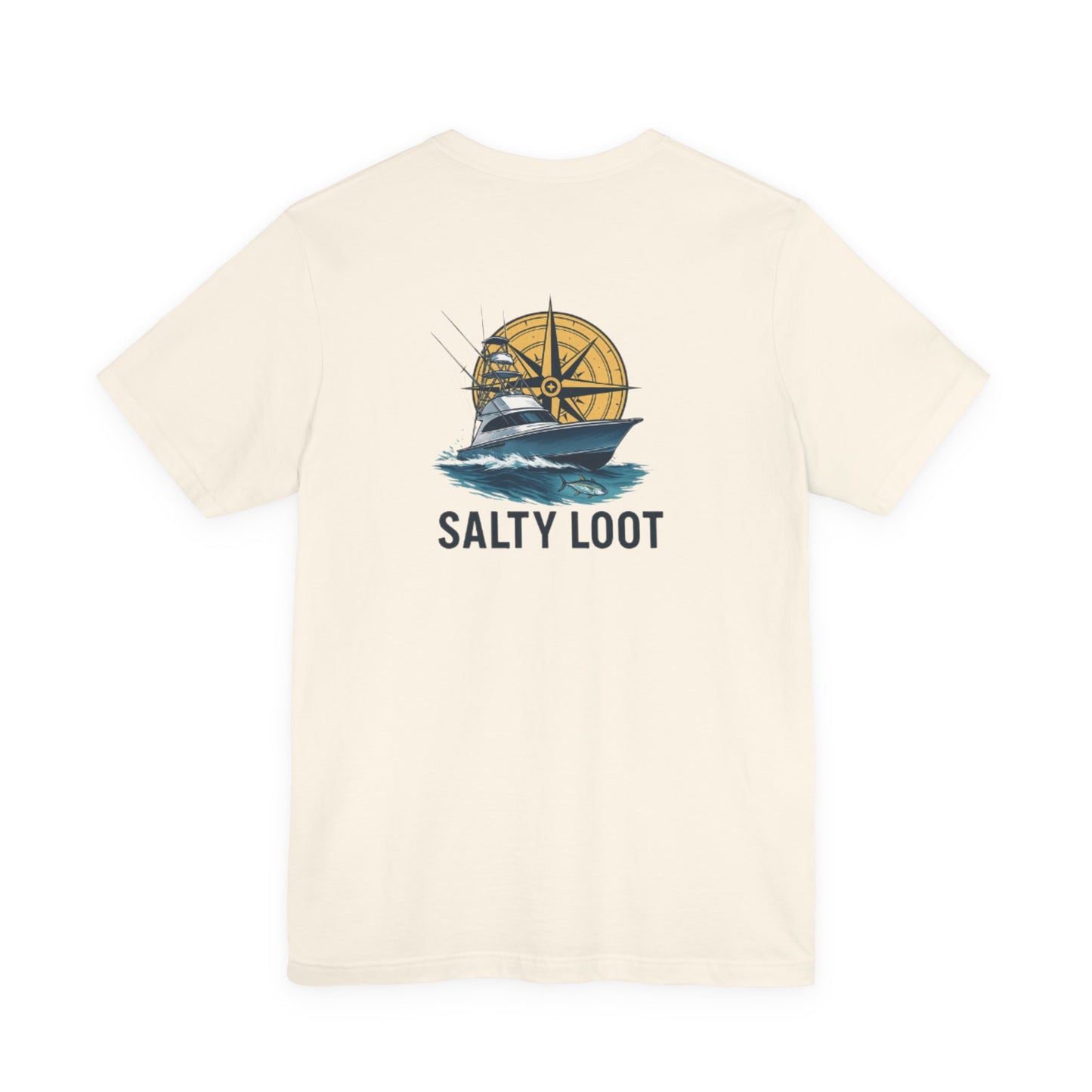 Salty Loot Adventure Tee, Unisex Graphic T-Shirt for Summer, Beach Lovers, Boating, Fishing Enthusiasts, Vacation Outfit