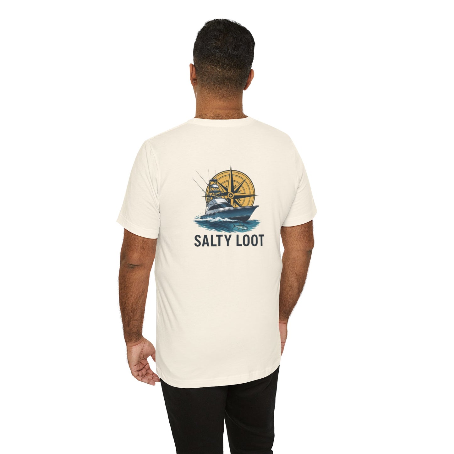 Salty Loot Adventure Tee, Unisex Graphic T-Shirt for Summer, Beach Lovers, Boating, Fishing Enthusiasts, Vacation Outfit