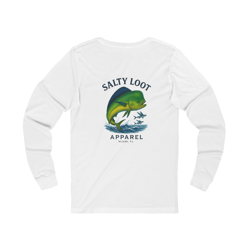 Fishing Long Sleeve Tee - Salty Loot Apparel