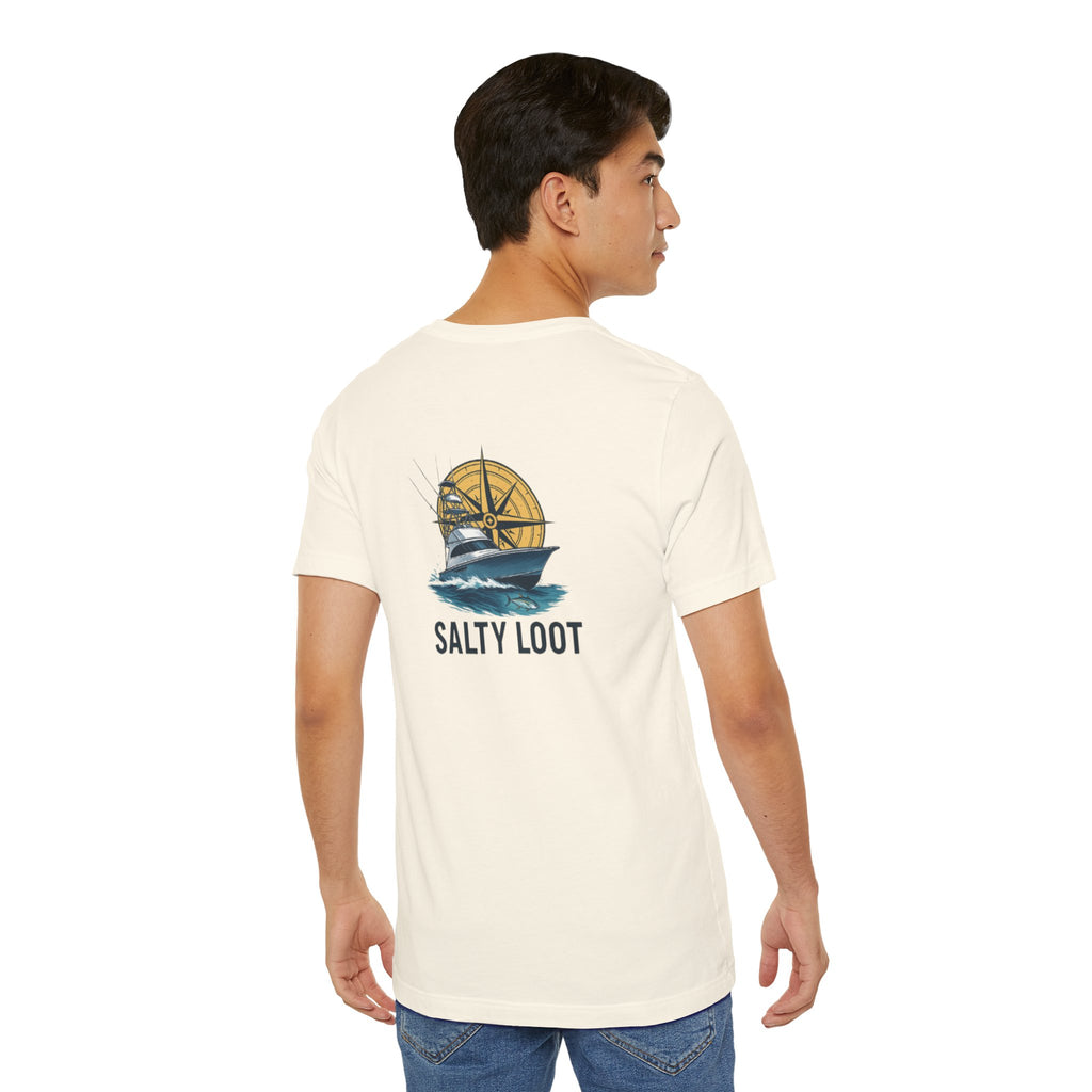Salty Loot Adventure Tee, Unisex Graphic T-Shirt for Summer, Beach Lovers, Boating, Fishing Enthusiasts, Vacation Outfit