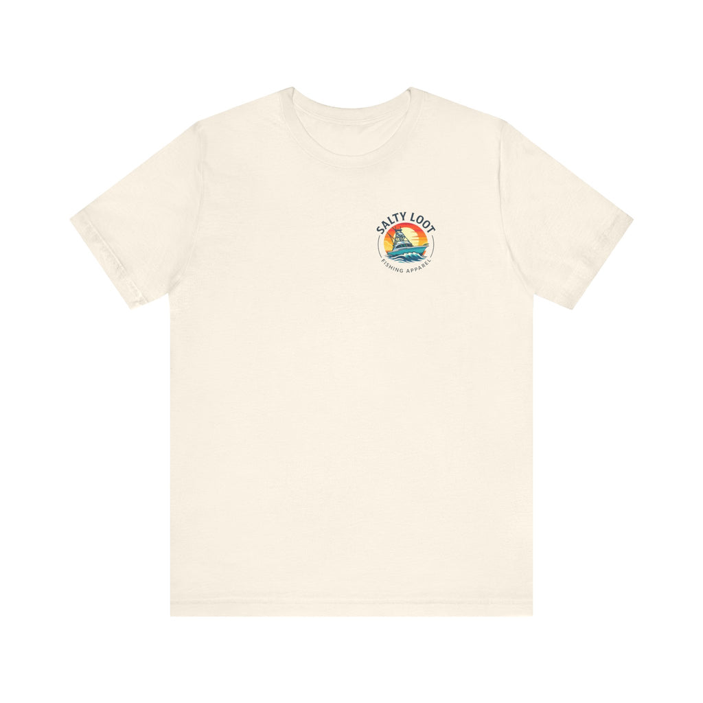 Sunset Boating Tee, Beach Lover Gift, Unisex Summer Shirt, Nautical Tee, Ocean Vibes Apparel, Vacation T-Shirt