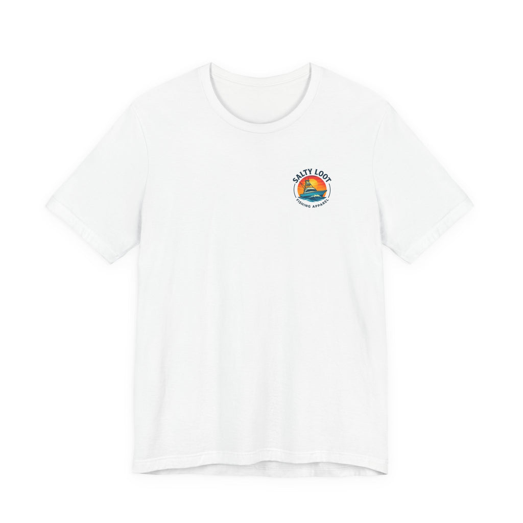 Salty Loot Graphic Tee - Unisex Short Sleeve Shirt for Beach Lovers, Fishing Enthusiasts, Ocean Adventure, Summer Gift, Casual Wear