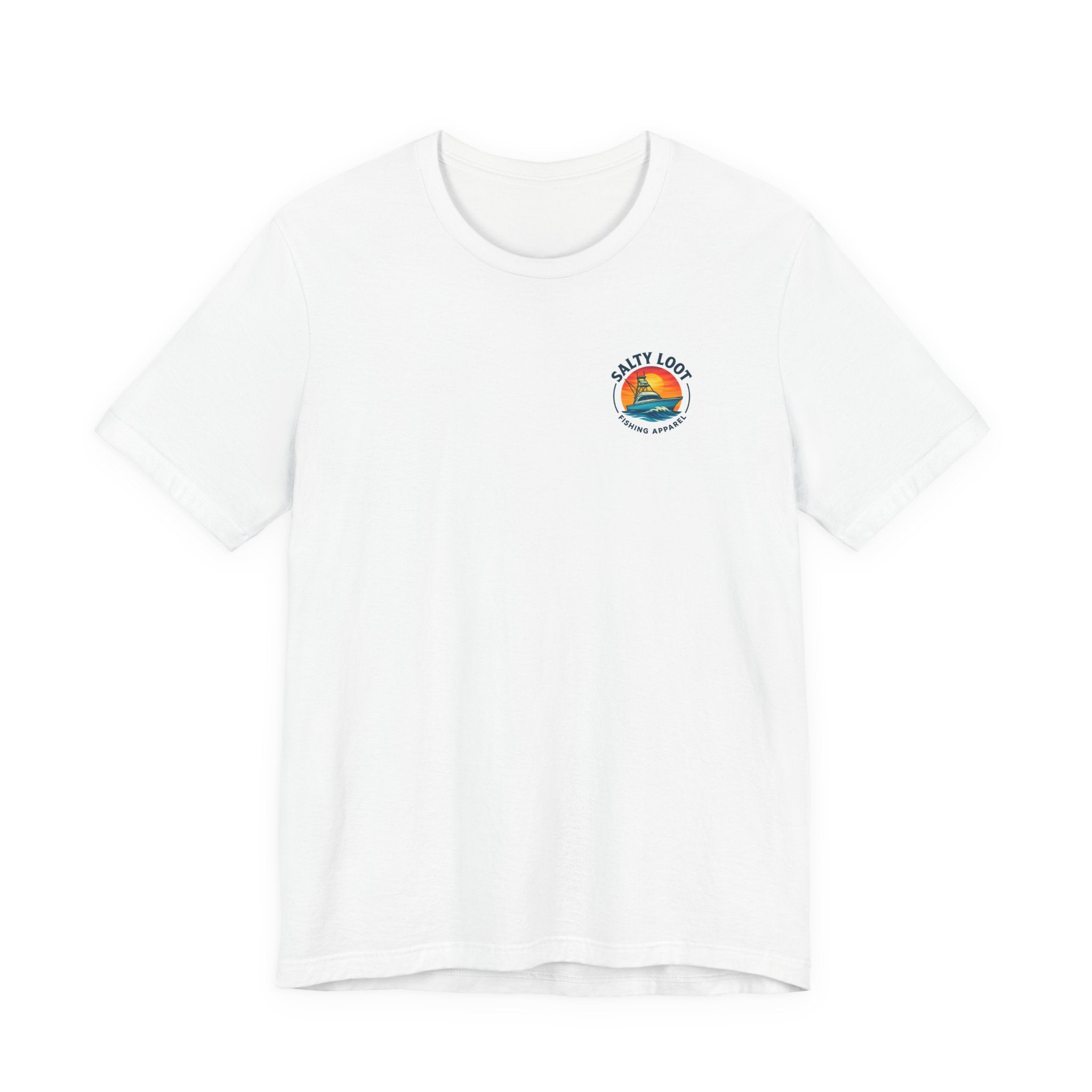 Salty Loot Graphic Tee - Unisex Short Sleeve Shirt for Beach Lovers, Fishing Enthusiasts, Ocean Adventure, Summer Gift, Casual Wear