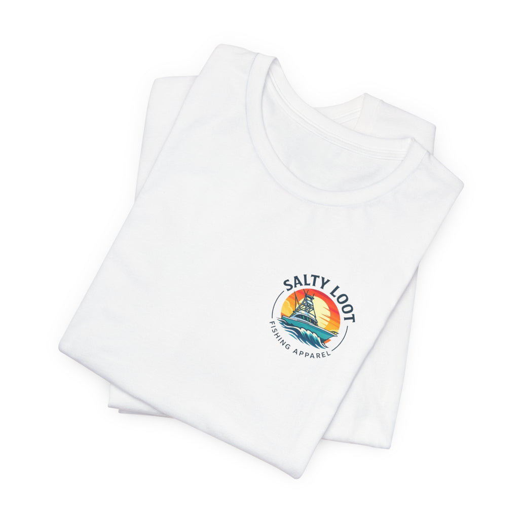 Sunset Boating Tee, Beach Lover Gift, Unisex Summer Shirt, Nautical Tee, Ocean Vibes Apparel, Vacation T-Shirt